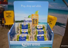 Officially launched at PMA: Corona branded limes from Earth Source Trading.